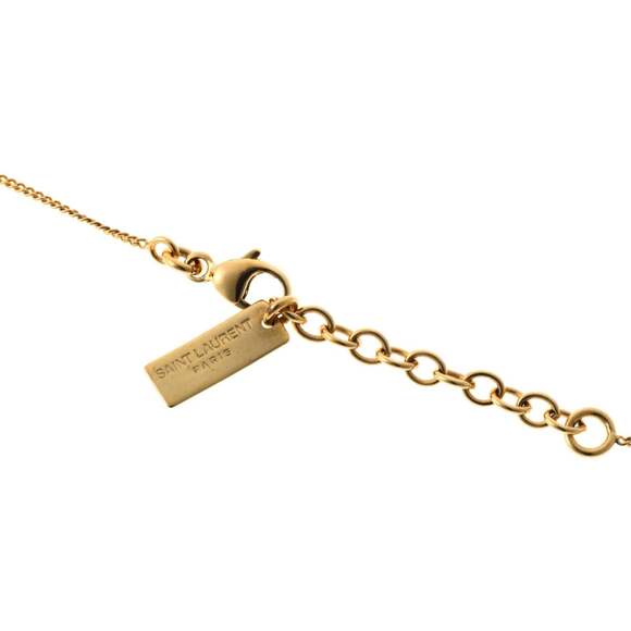 Saint Laurent Cassandra Bracelet 635533 Metal Gold S-159519 - Picture 4 of 5